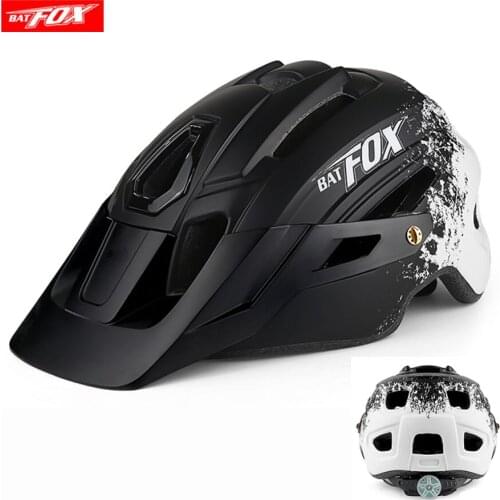 BATFOX Newest MTB Bicycle Helmet Men Women Road Mountain MTB Helmets Ultralight Integrally-molded Cycling Helmet Casco Ciclismo