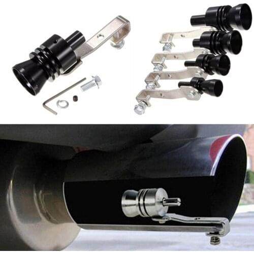 Exhaust Fake Turbo Whistle Pipe Sound Muffler Blow Off Valve Bov Car Tuning Turbine Whistle Exhaust Pipe Sounder