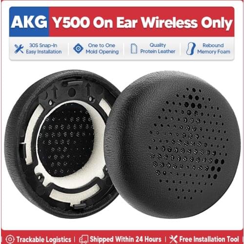 1 Pair Replacement Ear Pads Cushion Cover Muffs Cups Headphone Accessorie For AKG Y500 On Ear Wireless Bluetooth Headsets