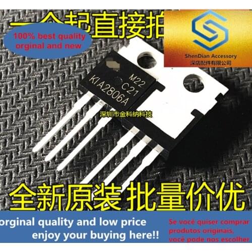 10pcs only orginal new KIA2806A in-line TO-220 small triode 160A60V plug-in MOS tube field effect