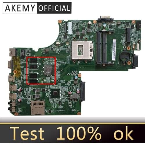 AKEMY A000237580 For TOSHIBA Satellite C70 C75 L70 S70 S75T L75-A Laptop motherboard DA0BD6MB8B0 SR17D N14P-GV2-S-A1 Mainboard
