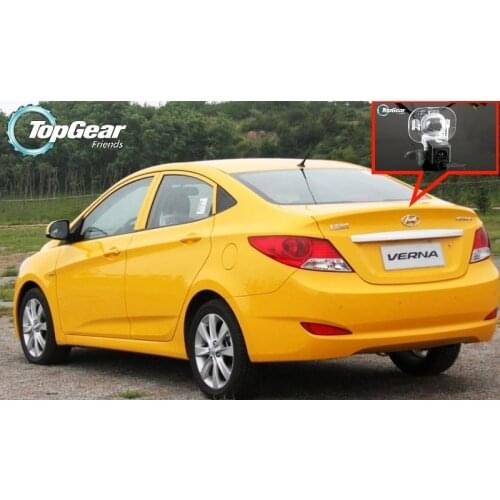 Car Camera For Hyundai Accent / Grand Avega 2011~2014 High Quality Rear View Back Up Camera For Top Gear Fans Use | RCA
