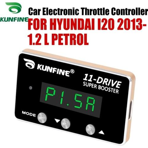 KUNFINE Car Electronic Throttle Controller Racing Accelerator Potent Booster For HYUNDAI I20 2013-After Tuning Parts 11 Drive