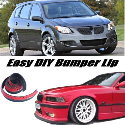 Bumper Lip Deflector Lips For Pontiac Vibe 2003~2010 Front Spoiler Skirt For Car View Tuning / Body Kit / Strip
