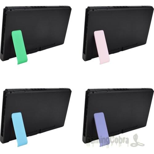 EXtremeRate Mint Green Replacement Kickstand 2 Set of Back Bracket Holder Kick Stand for Nintendo Switch