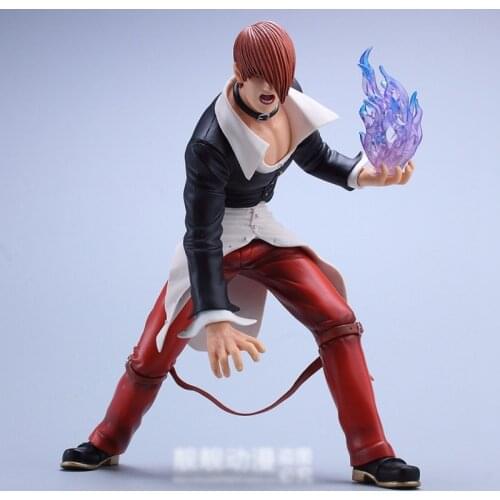 The King Of Fighters Iori Yagami Action Figures Toy Figurals KOF Model Gift