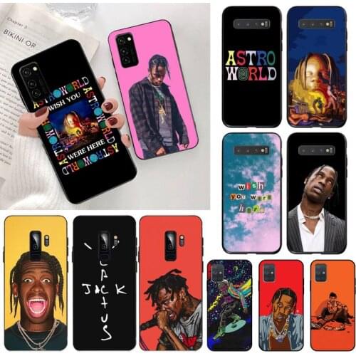 Fashion singer Travis Scott ASTROWORLD Phone Case for Samsung Galaxy S20 FE plus Ultra S6 S7 edge S8 S9 plus S10 5G lite 2020