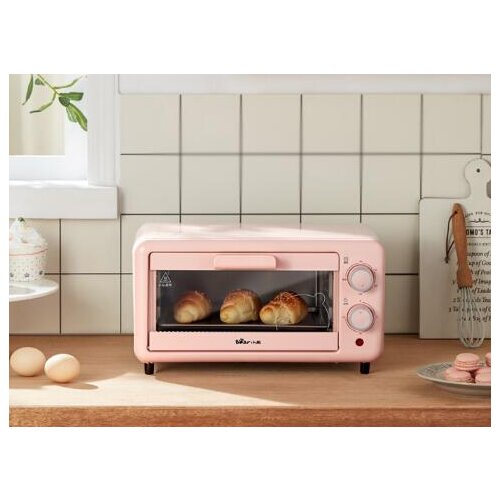 Small household double-layer baking uniform heating independent temperature control multi-functional automatic electric oven J06