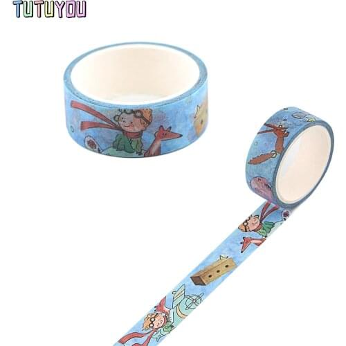 PC2492 1pcs The Little Prince Washi Tapes DIY Painting Paper Tape Decorative Adhesive Tapes Scrapbooking Stickers