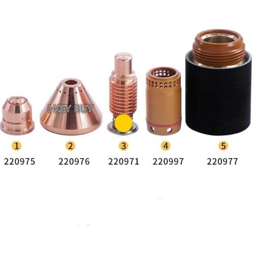 Plasma 30A CNC Cutting Nozzle 420134 Electrode 420132 Protective Cap 420399