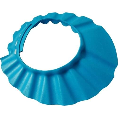 Baby Shower Caps Shampoo Cap Wash Hair Kids Bath Visor Hats Adjustable Shield Waterproof Ear Protection Eye Children Hats Infant