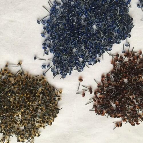 Wool for felting wool roving fiber Perfect in Wet and needle Felting doll Teddy bear use Accessories eyes 5mm