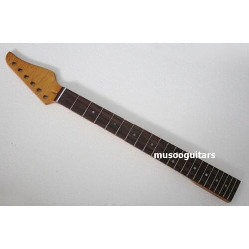 New brand electric flame maple guitar neck