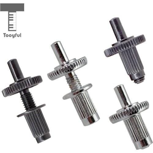 Tooyful 2 Pieces Iron Guitar Bridge Studs Anchors Locking Posts for LP Electric Guitar Bridge Parts