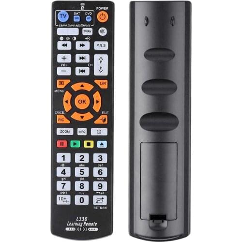 L336 Universal TV DVD Smart IR Learning Remote Controller with Copy Function For All Kinds of TVs