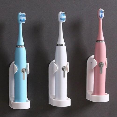 1PC Toothbrush Stand Rack Organizer Electric Toothbrush Wall-Mounted Holder Space Saving Bathroom Accessories