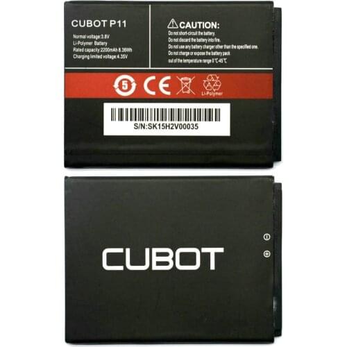 2200mAh High Quality Battery Rechargeable For Cubot P11 Mobile Phone Batterie Bateria