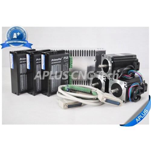 3-Axis NEMA 23 Stepper Motor 285oz-in & Driver PSR5042 & 48V Power Supply Kit