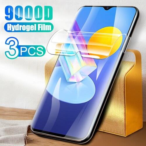 3Pcs Full Cover Soft Hydrogel Film For VIVO Y72 5G Phone Screen Protection Film For VI VO Y 72 VIVOY72 6.58" Protector Not Glass