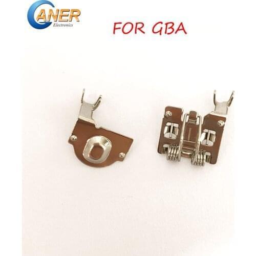 50 sets Battery Spring Sheet For GBA For Nintend GameBoy Advance Console Motherboard Battery Contact Shrapnel Conductive Sheet