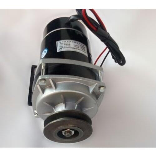 650w 24V / 36v / 48V belt pulley gear motor ,brush motor electric tricycle motor , DC gear brushed motor, MY1020ZXF