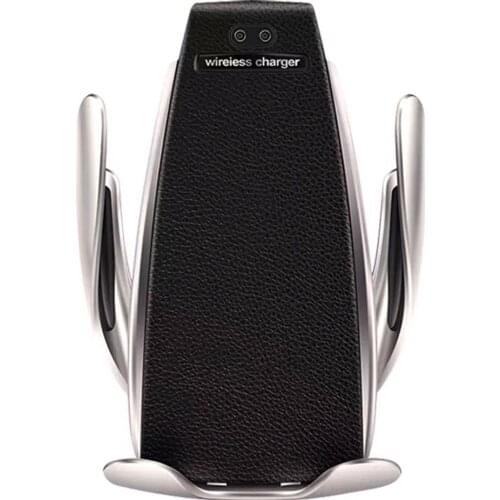 Wireless Car Charger 10W Automatic Clamping Phone Stand Fast Charging Car Mount For IPhone Huawei Samsung Smart Phone