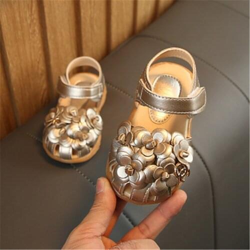Kids Shoes For Girls New Summer Sandals Children beach Sandals Enfants School Flat Shoe For Baby EU 21-30