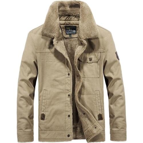 Plus Size 5XL 6XL Jacket Men Winter Outdoor Military Thicken Fleece Jackets Mens Windbreaker Tactical Parka Thick Fur Coats