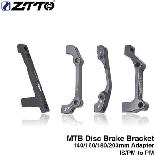 ZTTO MTB 1pc Disc Brake Ultralight Bracket IS PM A B To PM A Disc Brake Mount Adapter For 140 160 180 203mm Rotor
