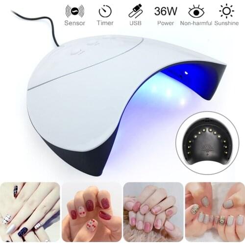 Nail Light UV LED Lamp For Manicure Fast Curing Gel Nail Polish 57 Leds Nail Lamp Machine 10/30/60s Drying Lamp 2021 New