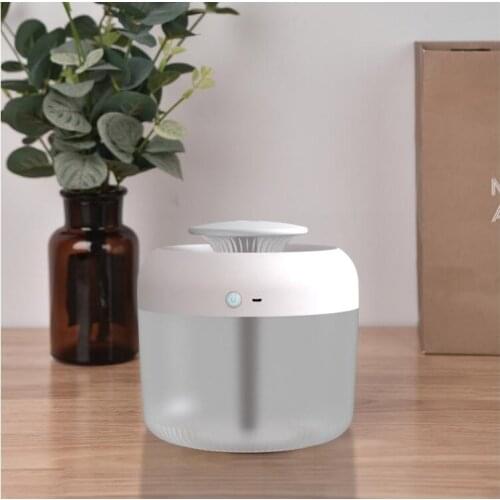 New 2.5L Large Capacity Aroma Diffuser USB Ultrasonic Air Humidifiers Home Office Fragrance Diffusers with LED Light Fogger
