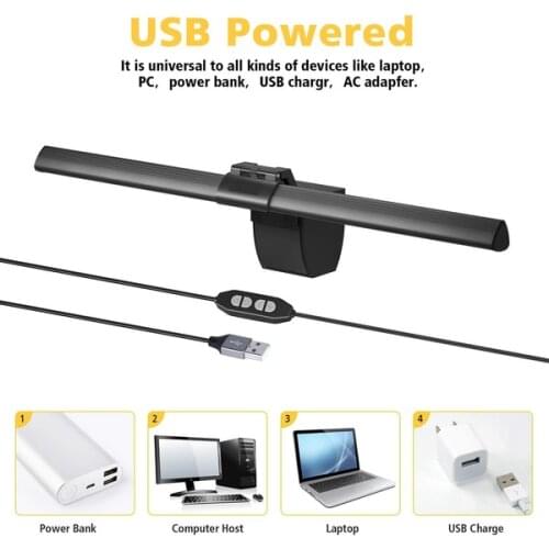 USB LED Desk Lamp Eye Protection Business Light Table Lamp Creative Book Lamp Bedroom Night Lamp for Home Office Using