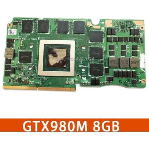 Brand NEW GTX 980M GTX980M N16E-GX-A1 DDR5 8GB VGA Video Graphics Card For Lapotp ASUS G750J G750JY G750JYA Test 100