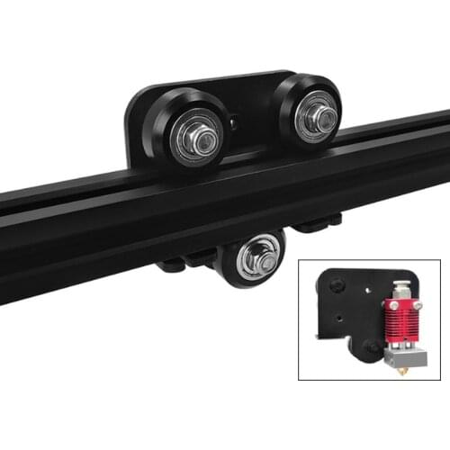 Extruder Back Support Plate kit with bearing pulley Backplate For Creality CR-10 10s Ender 3 S4 S5 Series/ TEVO Anet 3D Printers