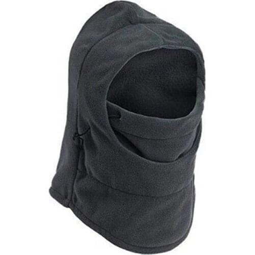 Winter Hooded Skiing Cycling Mask Beanies Windproof Warm Fleece Face Hats NOV99