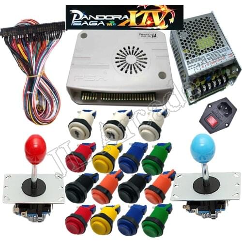 4800 In 1 Pandora Saga Box 14 3d Wifi Arcade Version Jamma Board PCB Copy SANWA Joystick HAPP Button Video Game Console DIY Kit