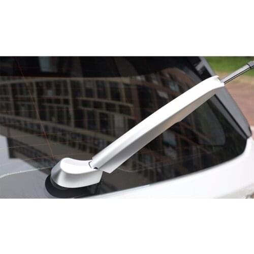 ABS Chrome Rear Window Wiper Blade Cover Trim For BMW X1 F48 2016 2017 2018 Car-styling Accessories For BMW X2 F47 2018