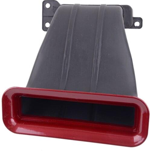 Car Red Front Turbo Air Intake Mouth Snorkel Tuyere Red Lip Fit For Ford Focus MK3.5 Hatchback Sedan 2015 2016 2017 2018