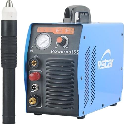 Rstar Digtal Igbt Inverter PFC Tech Powermax65 CNC Plasma Cutter Welding Machine System