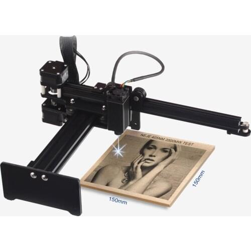 Medium-sized woodworking laser engraving machine USB text image precise engraving can engrave leather, wood, organic fiber