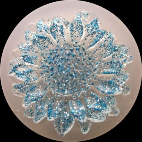 DIY Silicone 3D Flower Moulds Mold Resin Jewelry Pendant Making Tool Crafts New F3MF