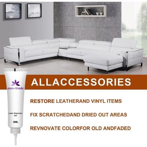 Leather Repair Gel Car Seat Home Leather Complementary Repair Color Repair Tool Leather Cleaner Car Seat Care Kit