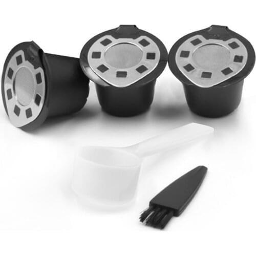 Professional Food Grade Reusable Refillable Compatible Nespresso Coffee Capsule