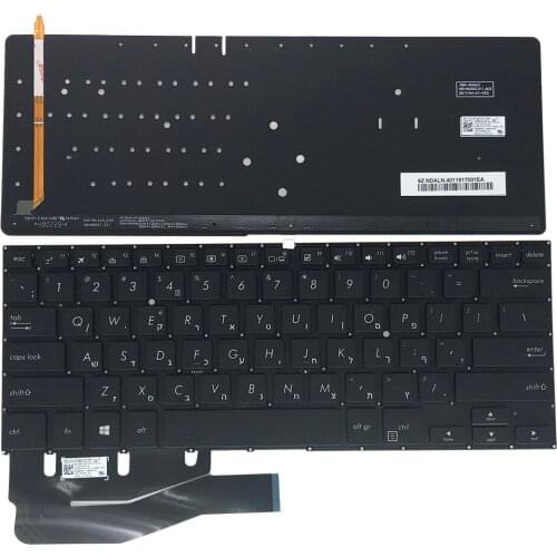OVY HE Backlit keyboard for ASUS vivobook flip TP410 TP410UF EC TP410UAR HB Hebrew black keyboards 0KNB0 F122HE00 F621HE00 real
