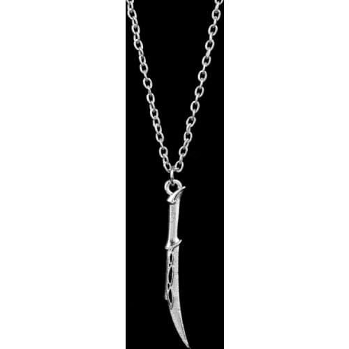 MQCHUN Fashion LOTR The H obbit Jewelry Bilbo Baggins Sword Sting Necklace the Sword of Frodo Gift-30