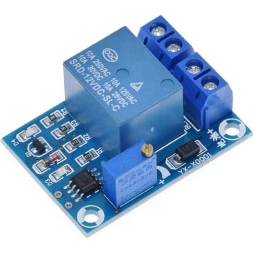 YX-X0001 DC 12V Battery Undervoltage Management Module Low Voltage Automatic Switch Recovery Protection Module