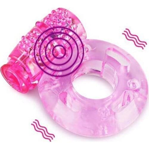 Soft Silicone Finger Massage Ring Flexible Rings for Exercise Bands Size 1.52 Inches Butterfly Design Massager