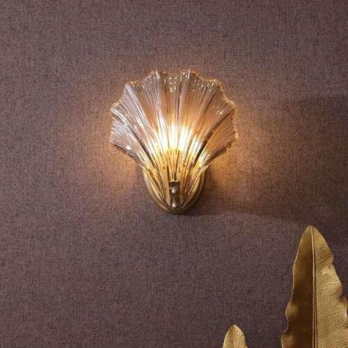 Wall lamp Glass Wall Lamp Bedroom Lamp Living Room Light