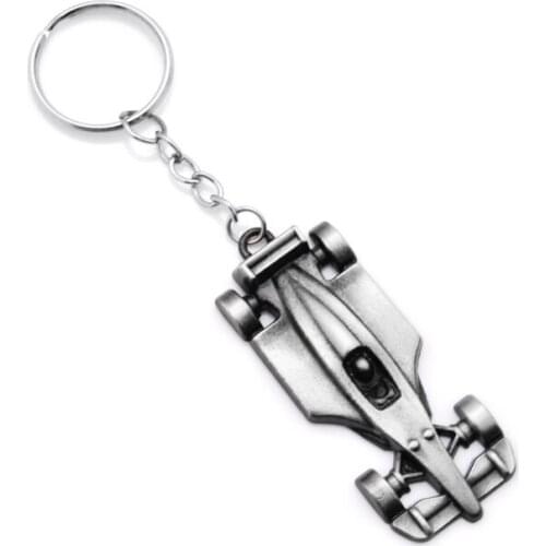 New Fashion Trinkets Top Quality Zinc Alloy F1 Racing Car Keyring Mens Gifts Jewelry keychain Key Holder