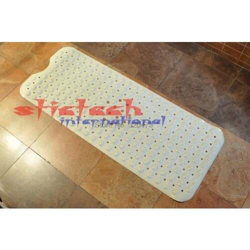 By dhl 20pcs 40*100cm PVC Large Bathtub non-slip bath mats with suction cups Family necessities useful